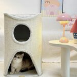 cozy petit cat tower