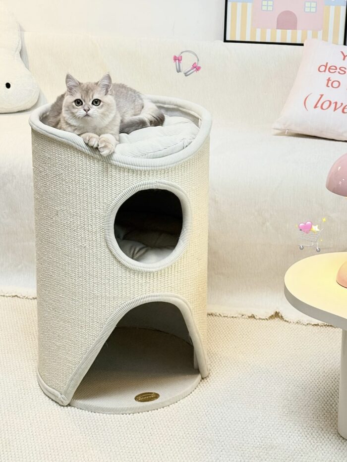 cozy petit cat tower - 画像 (2)