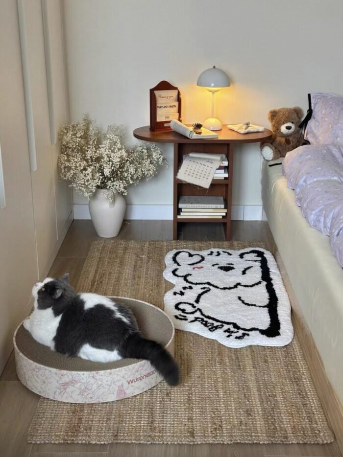 floral cat scratcher - 画像 (4)