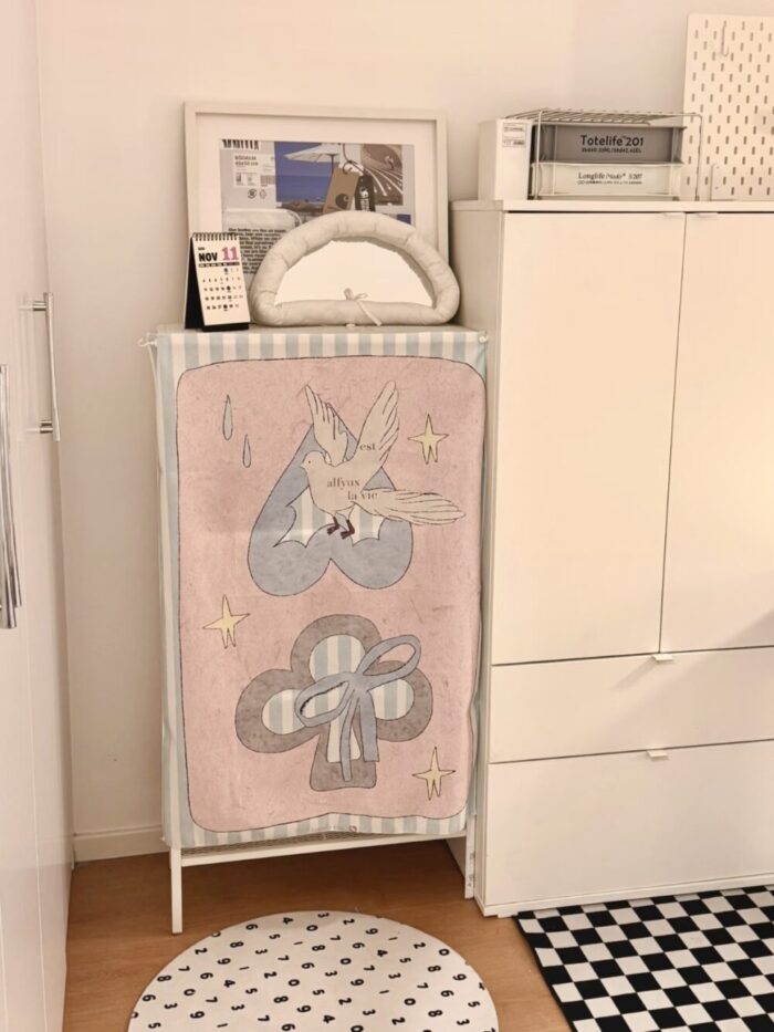 pastel drawing fabric poster - 画像 (4)