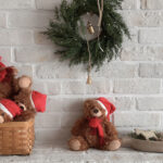 Santa teddy bear
