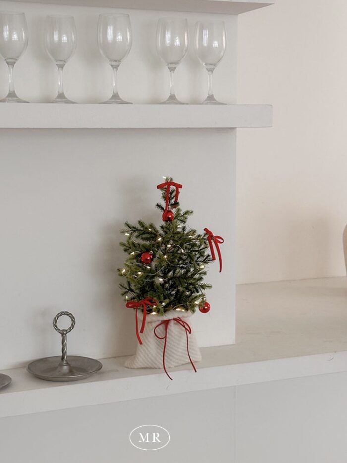 Holly natural mini christmas tree - 画像 (3)