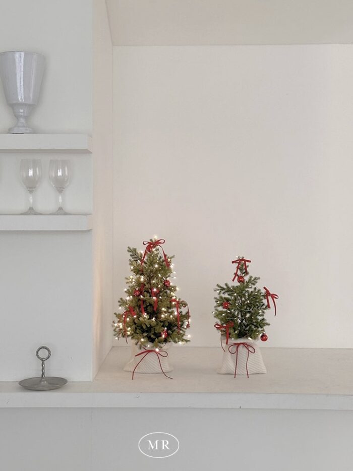 Holly natural mini christmas tree - 画像 (4)