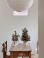 Holly natural mini christmas tree