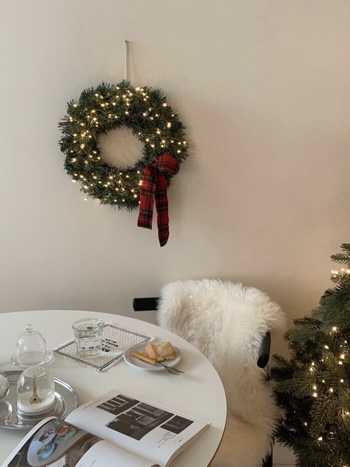 Midnight simple christmas wreath - 画像 (13)