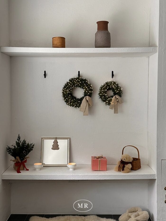 Midnight simple christmas wreath - 画像 (9)