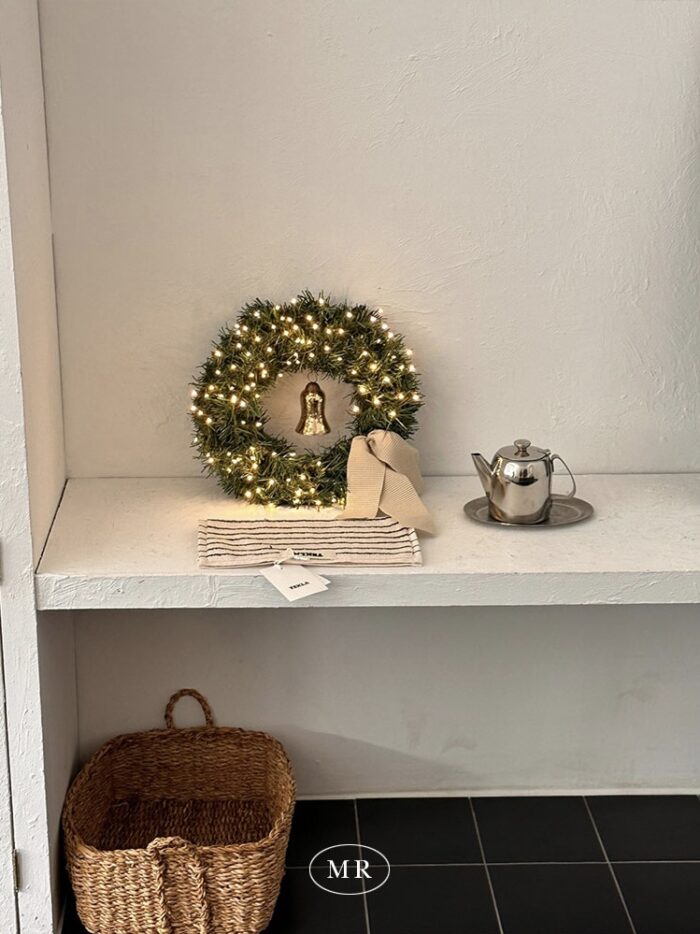 Midnight simple christmas wreath - 画像 (6)