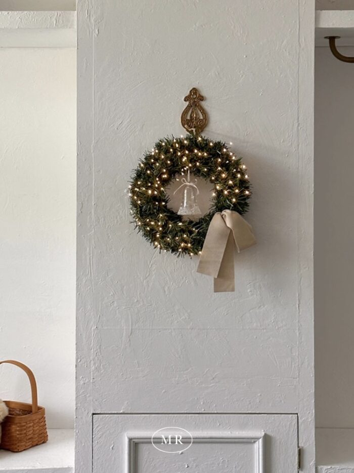 Midnight simple christmas wreath - 画像 (5)