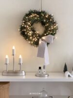 Midnight simple christmas wreath - 画像 (12)