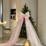 Xmas puffy ribbon ornament