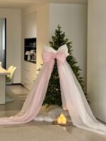 Xmas puffy ribbon ornament