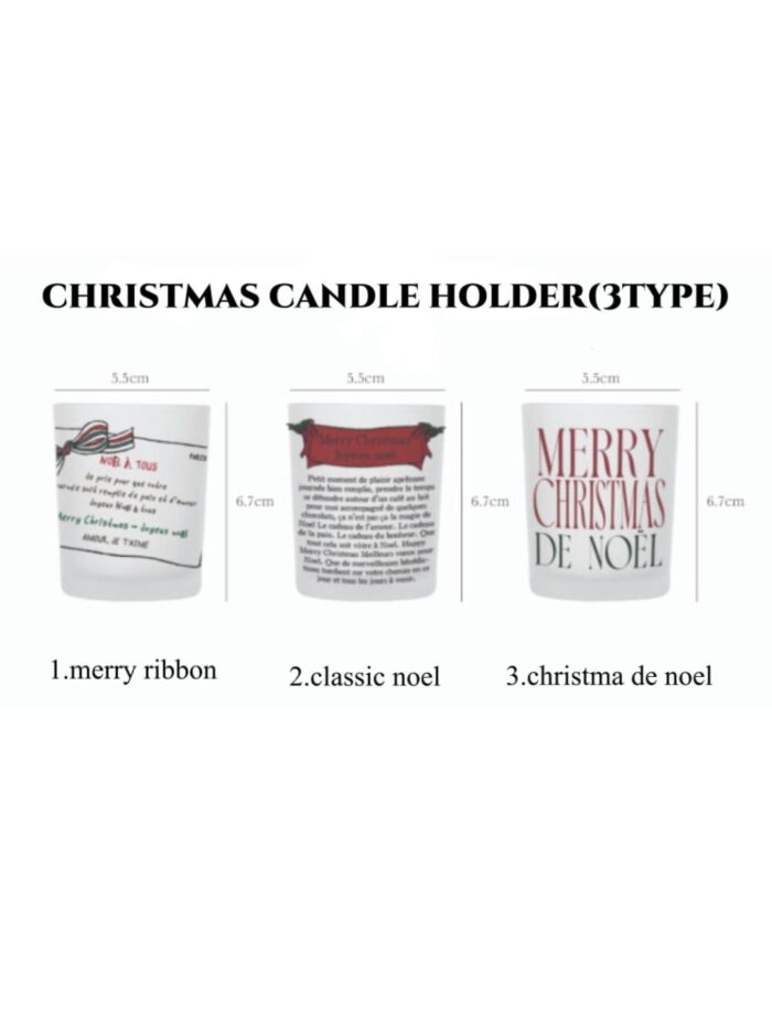 Christmas Candle Holder(3type) - 画像 (15)