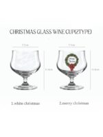 Christmas Glass Wine Cup(2type) - 画像 (8)
