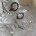 Christmas Glass Wine Cup(2type)