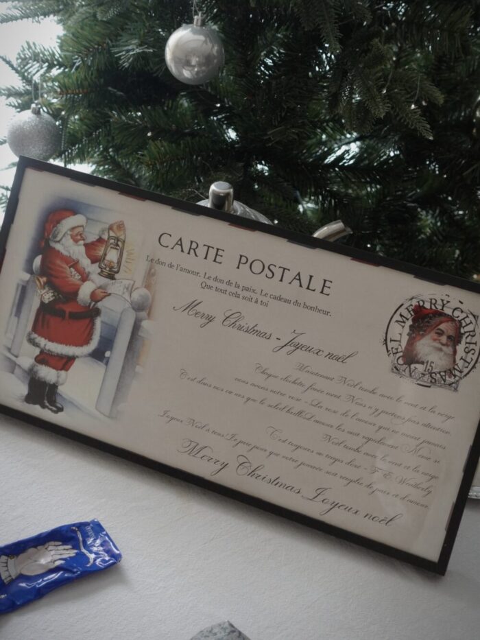 Christmas vintage poster&frame set(2type) - 画像 (3)