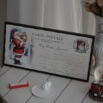 Christmas vintage poster&frame set(2type)