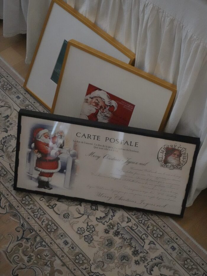 Christmas vintage poster&frame set(2type) - 画像 (4)