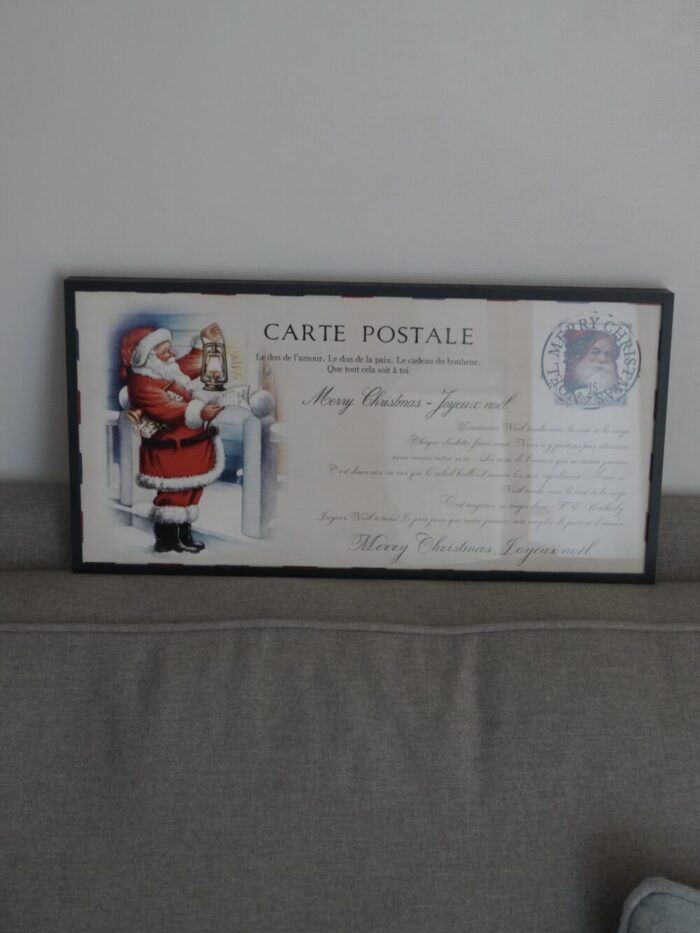 Christmas vintage poster&frame set(2type) - 画像 (5)