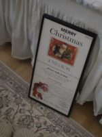 Christmas vintage poster&frame set(2type) - 画像 (6)