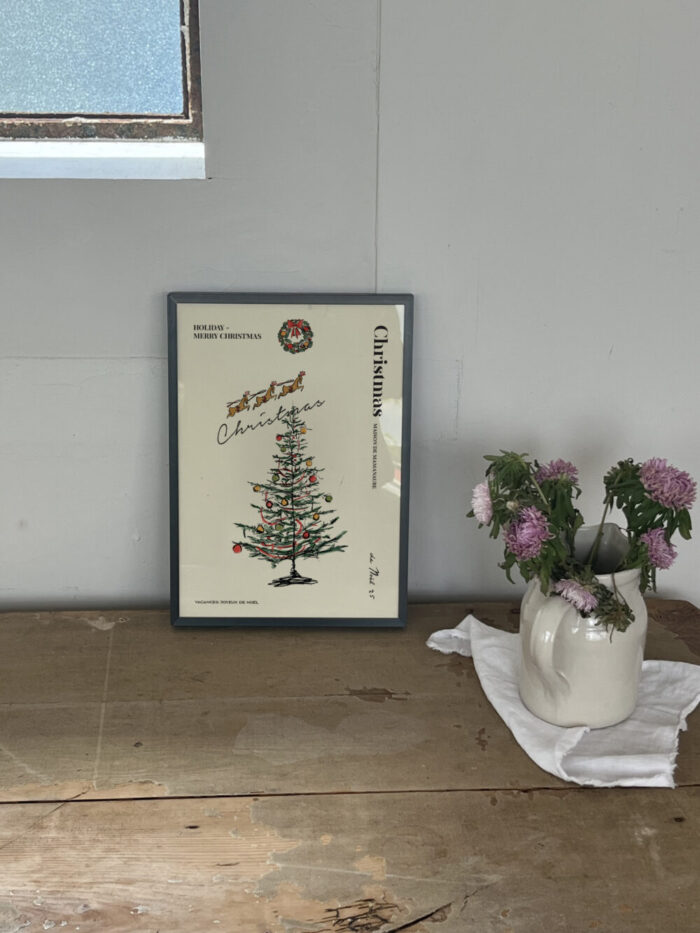 Christmas Tree poster&frame set(2type) - 画像 (5)