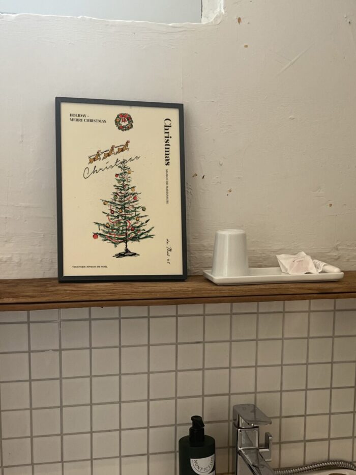 Christmas Tree poster&frame set(2type) - 画像 (3)