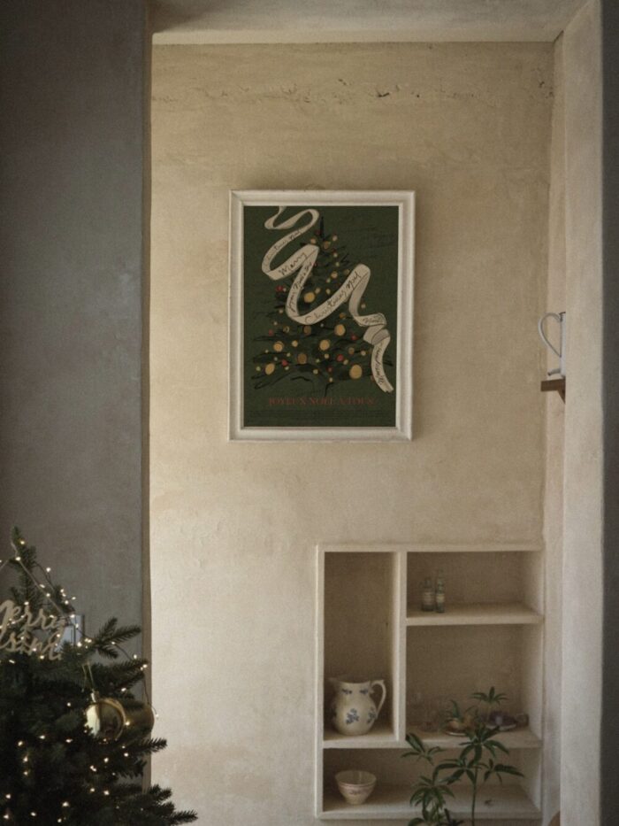 Christmas Tree poster&frame set(2type) - 画像 (8)