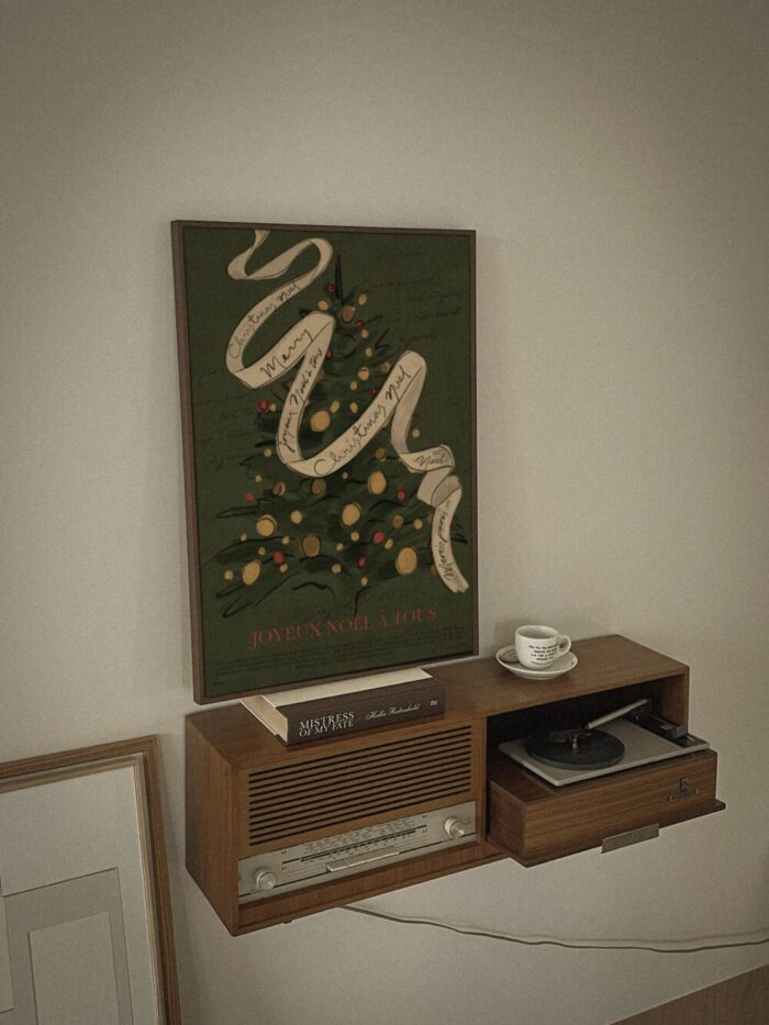 Christmas Tree poster&frame set(2type) - 画像 (2)