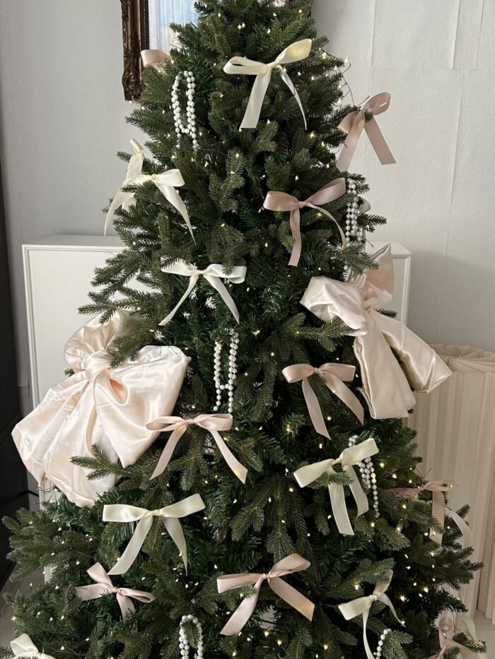 Xmas pearl tree ornament - 画像 (2)