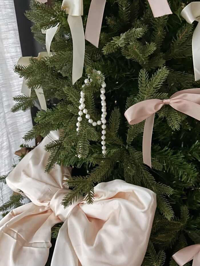 Xmas pearl tree ornament - 画像 (4)