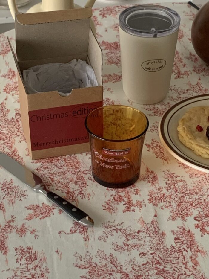 ［即納］christmas in NY candle glass - 画像 (3)