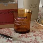 ［即納］christmas in NY candle glass