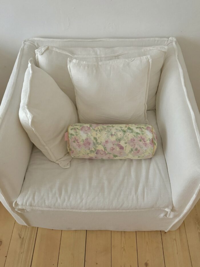 opértum lime lilac floral cushion - 画像 (12)