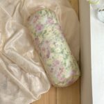 opértum lime lilac floral cushion