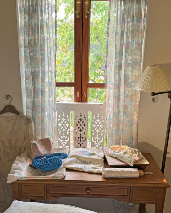 opértum jelly floral curtain - 画像 (8)