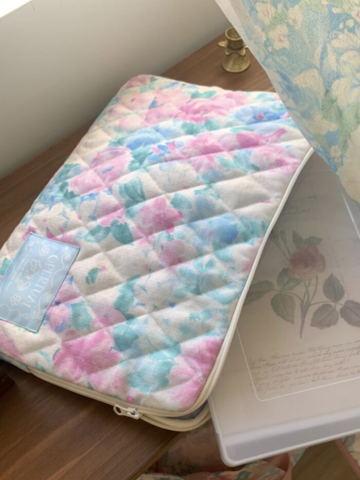 opértum cherry rose quilting laptop case - 画像 (6)