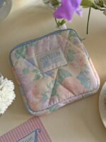 opértum yellow peach quilting pouch - 画像 (3)