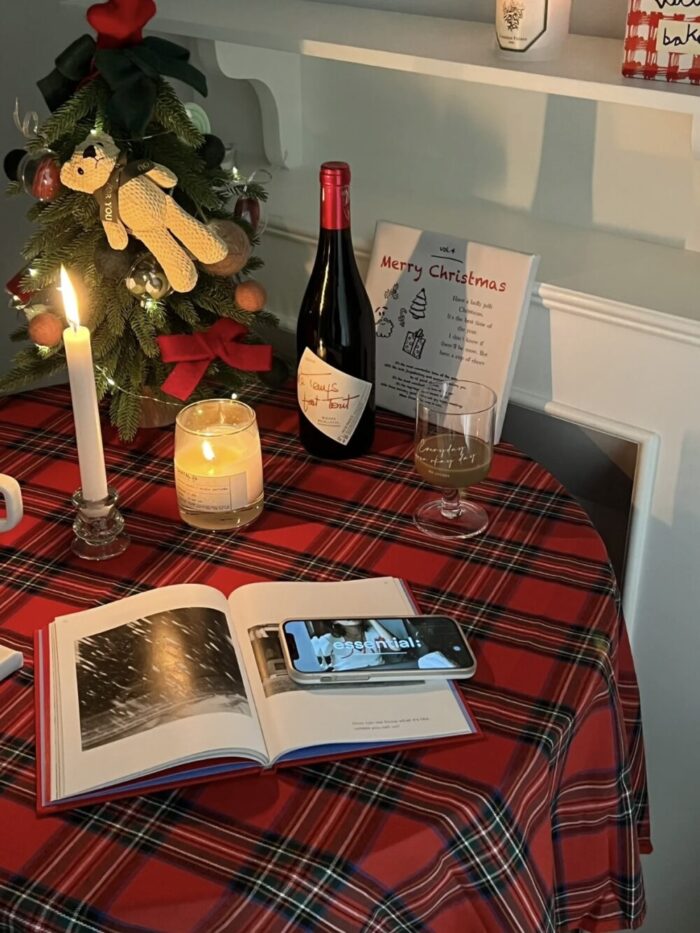 ［即納］red gingham tablecloth - 画像 (6)