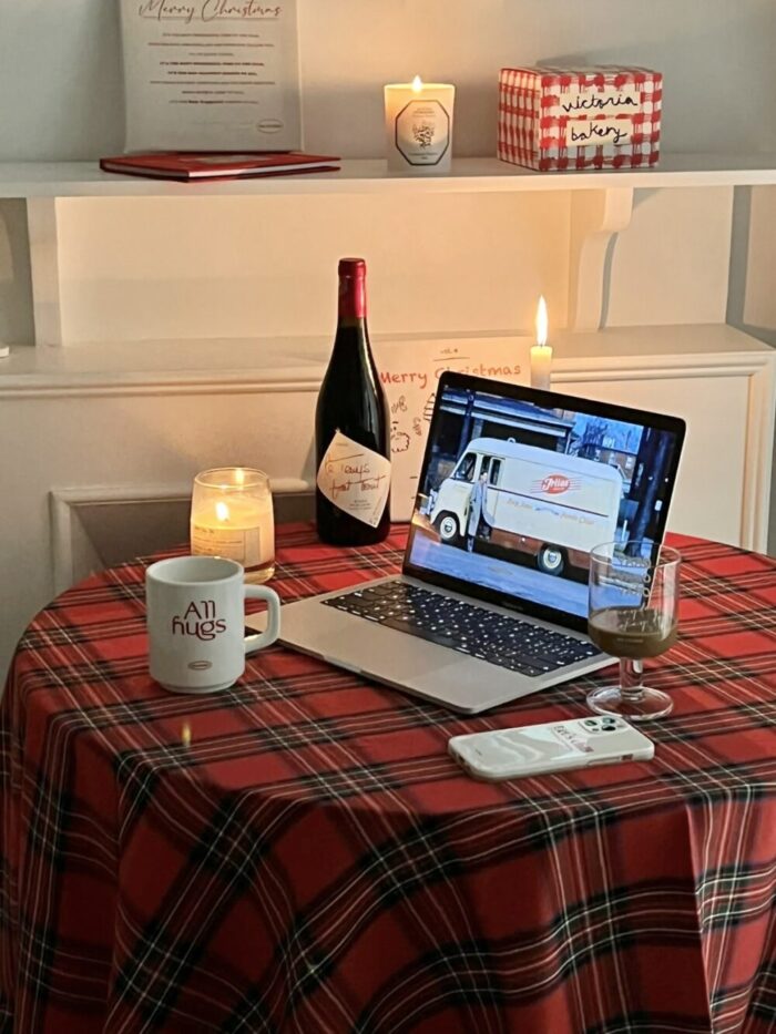 ［即納］red gingham tablecloth - 画像 (3)