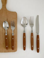 pure wooden cutlery