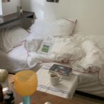 red rim bedding cover set