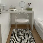 zebra rug