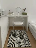 zebra rug