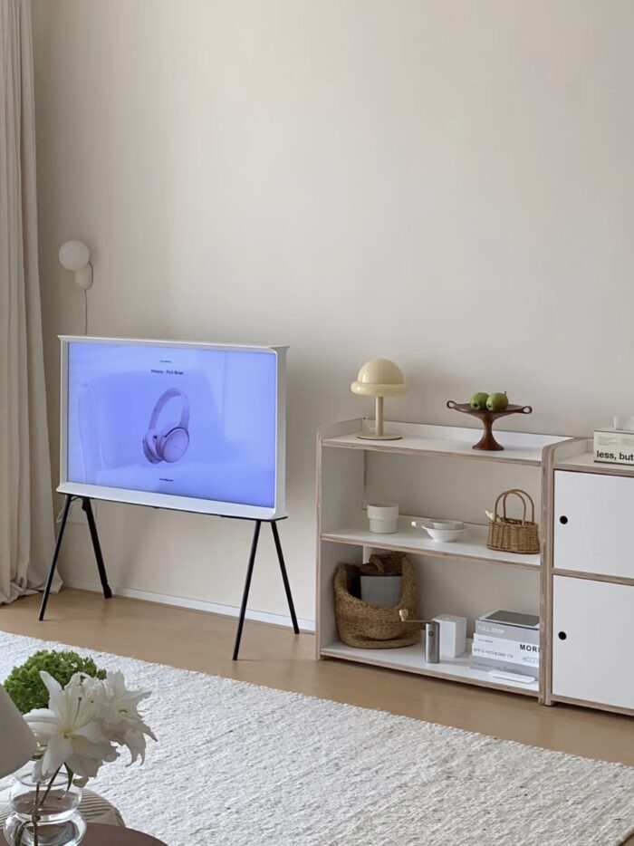 aery white wooden shelf - 画像 (5)