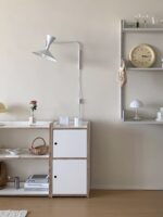 aery white wooden shelf - 画像 (13)