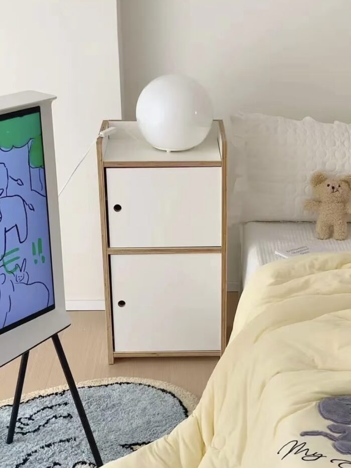 aery white wooden shelf - 画像 (12)