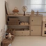 aery natural wooden shelf