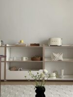 aery white wooden shelf - 画像 (16)