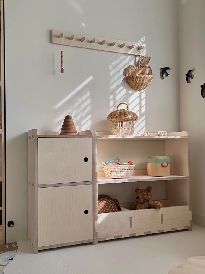 aery natural wooden shelf - 画像 (4)