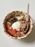 canyon marble bowl(caramel) - 画像 (4)